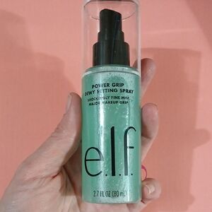 ELF Power Grip Dewy Setting Spray - Green NEW, SEALED, FULL SIZE +FREE GIFT